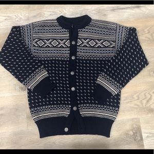 Dale of Norway 100% wool cardigan